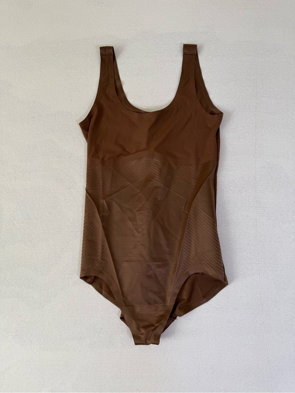 SPANX Thinstincts Tank Panty Bodysuit Chesnut Brown